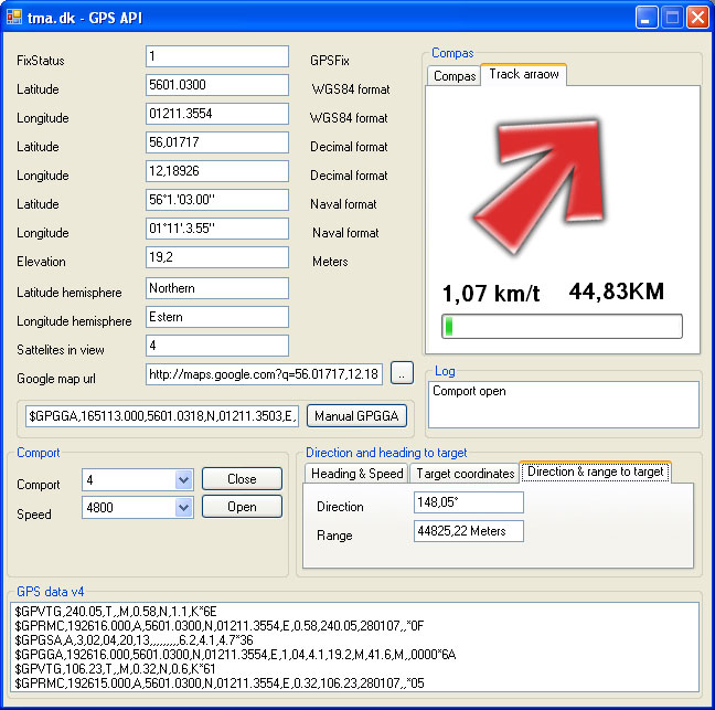 GPS API